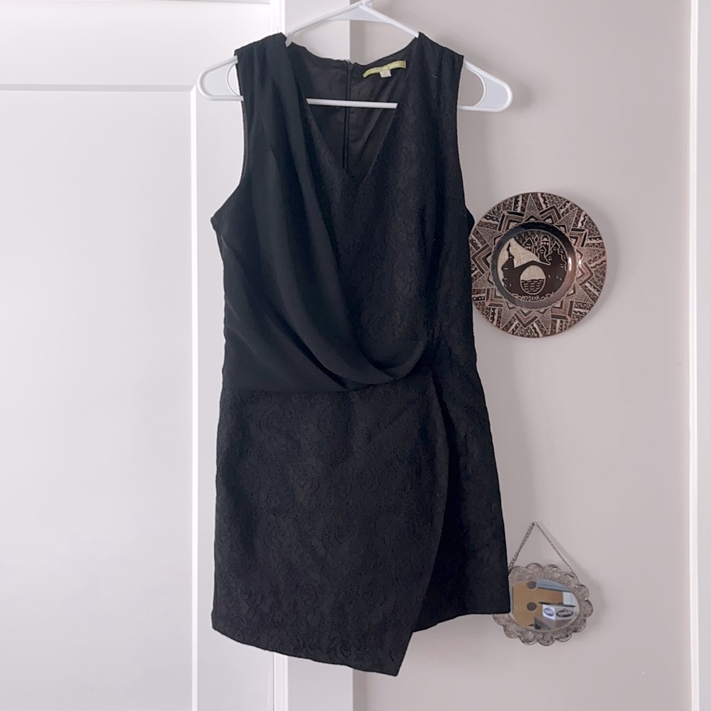 Lacey black romper